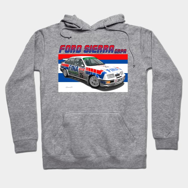 GrA Ford Sierra RS Cosworth Hoodie by PjesusArt